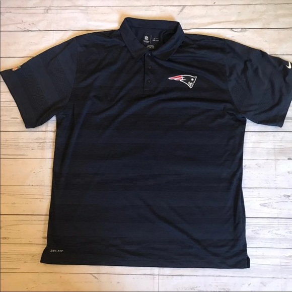 patriots nike polo